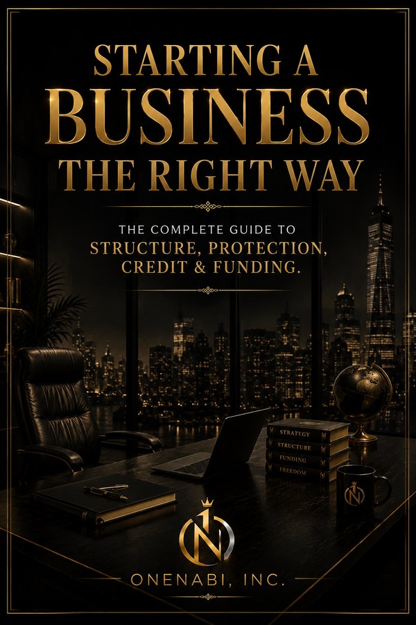 Starting a Business the Right Way — OneNabi, Inc.
